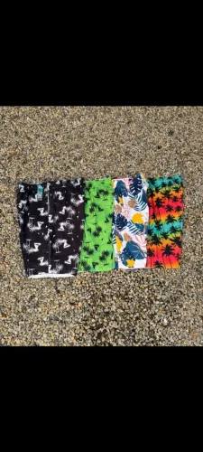 short tactel com estampas plus sizes do g1 ao g6