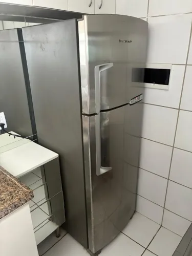 Geladeira Brastemp Frost Free Duplex 375L Inox