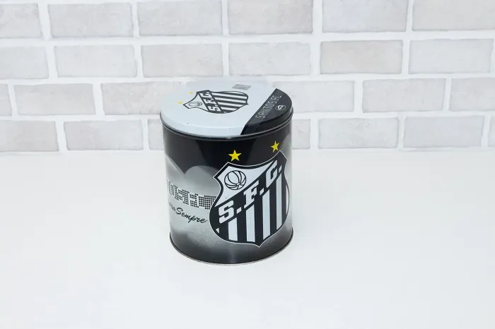 lata colecionável santos futebol clube
