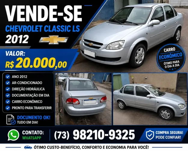 Chevrolet Classic Life/ls 1.0 VHC Flexp. 4P 2012