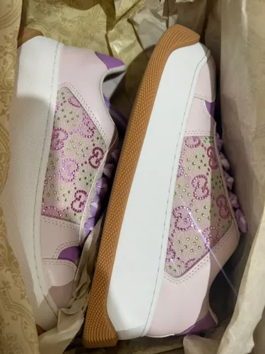 Vendo tênis Gucci Screener GG Crystals Enamel Detail (original)