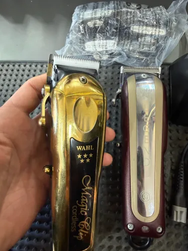 Máquinas magic clip gold e legend wahl