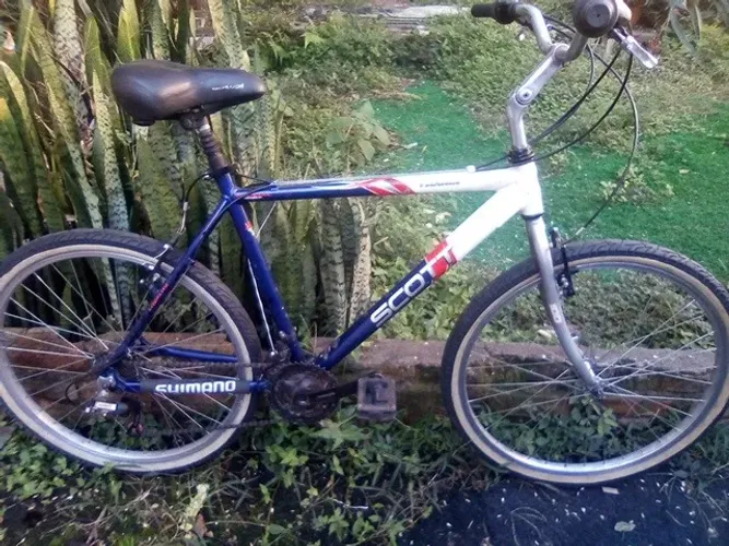 Bicicleta Scoot com peças de Caloi 100 Sport FM aro26/21M Perfeita