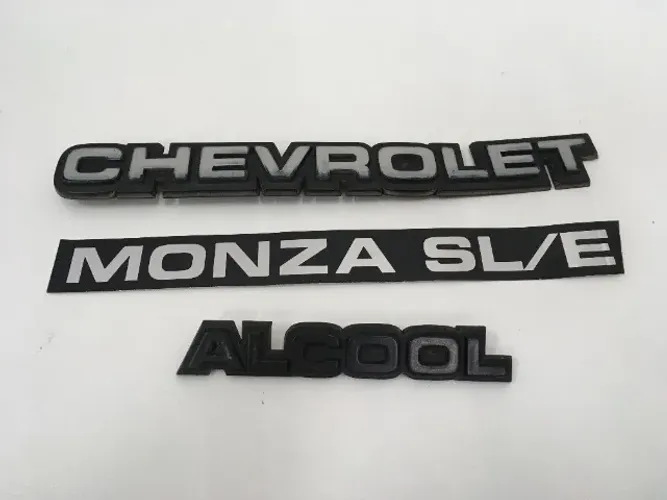 2 Emblemas Originais GM Monza - *, *