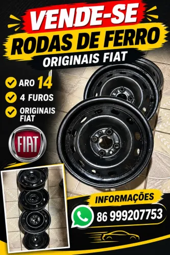 Vende jogo de rodas de ferro aro14