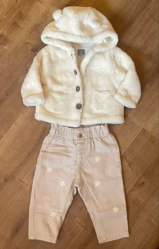 Conjunto menina 6/12 meses
