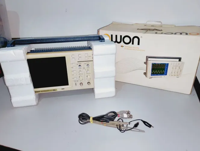 Osciloscópio digital Owon Lilliput portable retirar hoje 25mhz PDS5022
