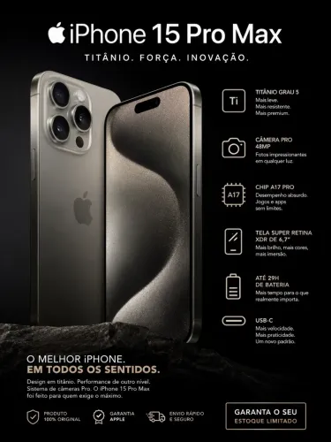 IPHONE 15 PRO MAX 512GB