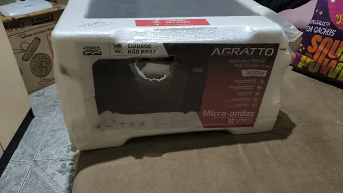 Microondas agratto 220v 32 litros