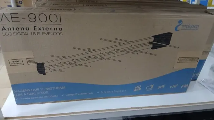 ANTENA EXTERNA LOG DIGITAL 16 ELEMENTOS A VISTA R$69,90