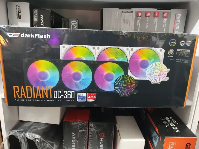 Watercooler Aigo Darkflash 360mm ARGB novo lacrado
