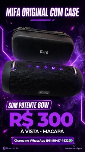 Caixa de som mifa a90