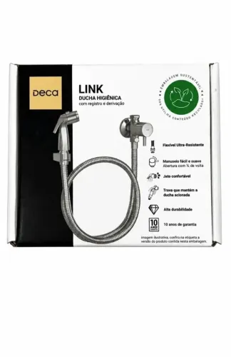 Ducha Higienica Deca Link Cromada Derivacao Nova Na Caixa