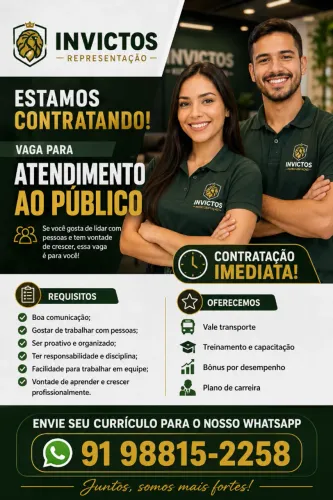 Vagas Disponíveis - Belém