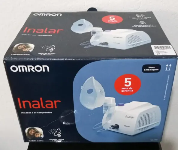 Inalador Novo na Caixa 