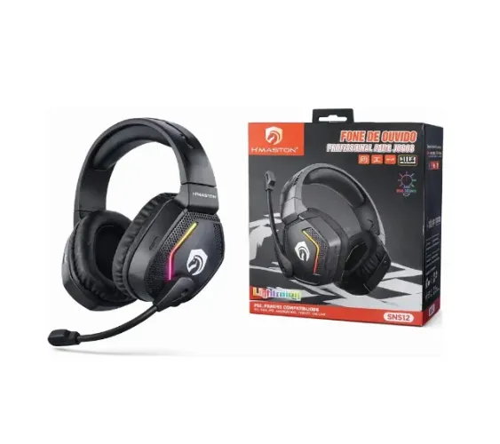Headset Gamer Bluetooth Rgb H?Maston
