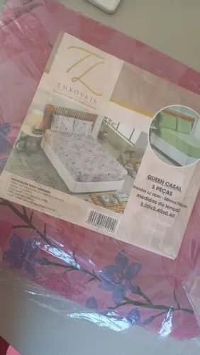 Jogo de cama de casal Queen