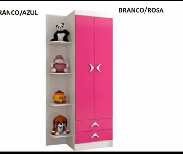 Guarda roupa infantil 2 portas (leia a descrição)