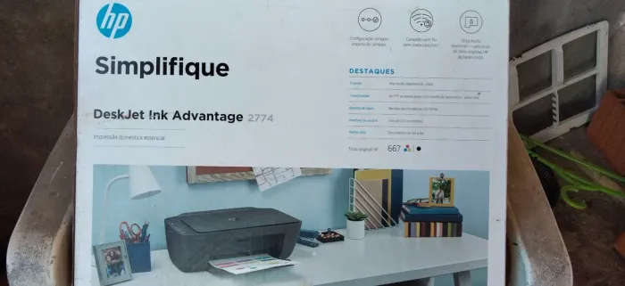 IMPRESSORA HP DESKJET INK ADVANTAGE 2774