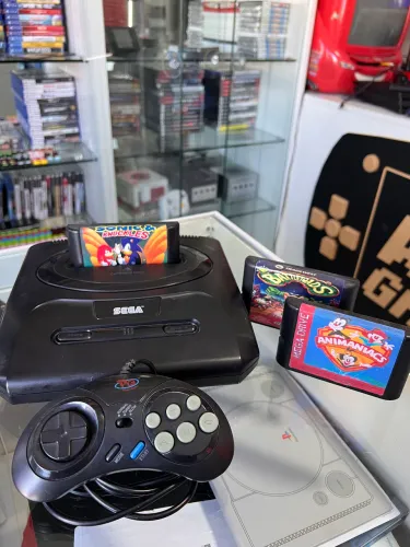 MEGA DRIVE 3 + 3 FITAS