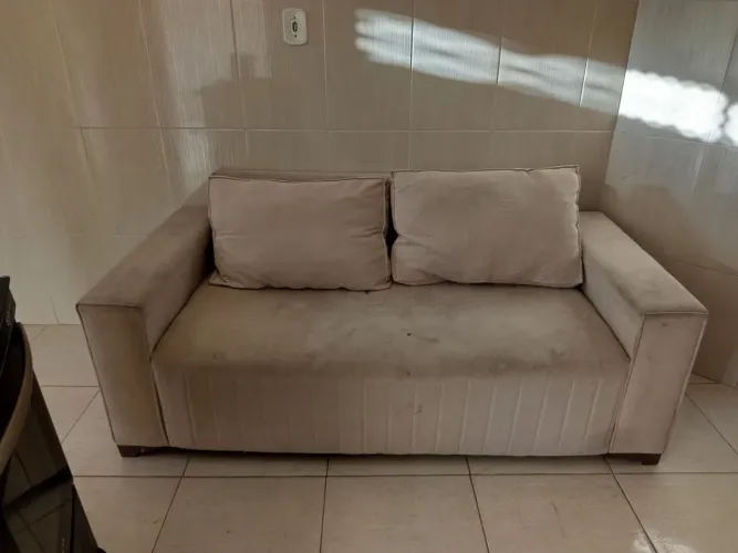 Sofá só precisa lavar 