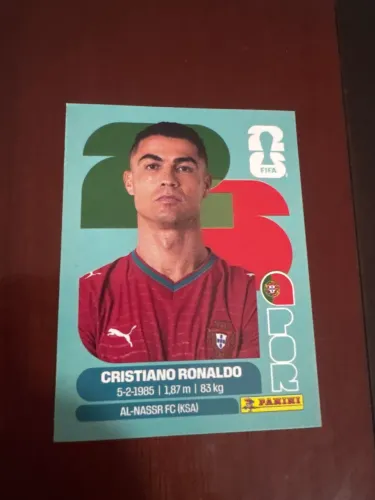 Figurinha Cristiano Ronaldo - Copa 2026