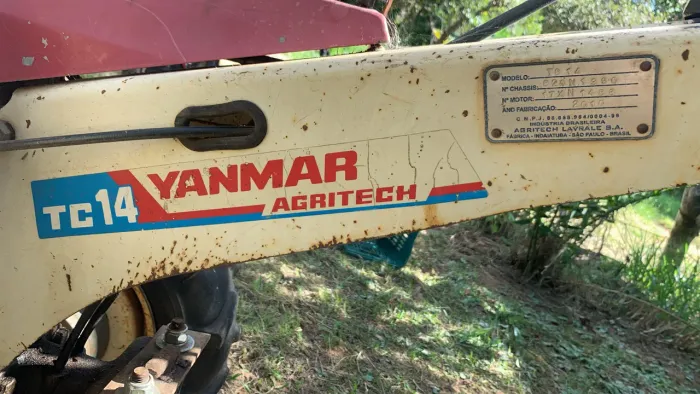 Tobata yanmar tc 14 / rotativa / carretinha 