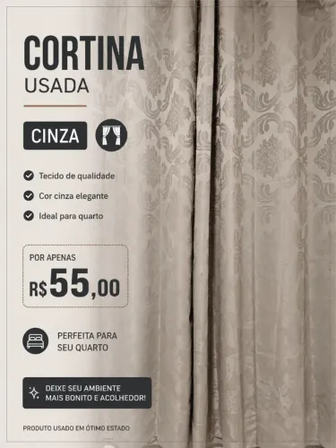 Cortina para quarto