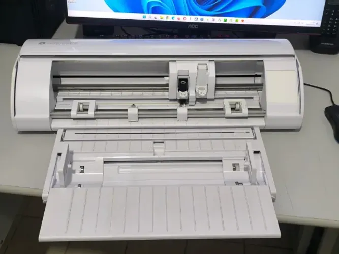 SILHOUETTE CAMEO 5 BRANCA COMPLETA - IMPECÁVEL