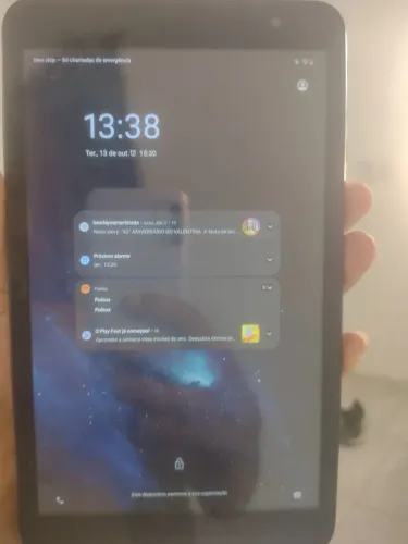 Tablet 64GB 4Gb ram funcionando tudo, bem rápido
