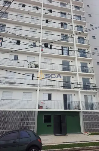 Apartamento de 38 m² com 2 dormitórios e sala com varanda na Vila Mariri - SP