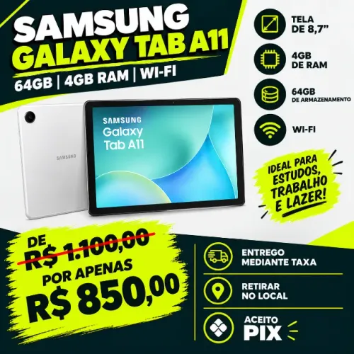 Tablet Samsung A11 4GB 64GB Wifi