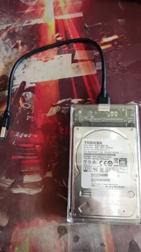 Hd externo Toshiba 1tb com case usb 3.0 ghz