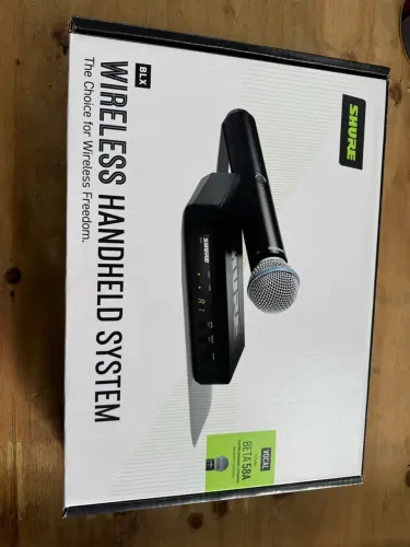 Sistema De Microfone Sem Fio De Mão BLX-24BR/B58 J10 - Shure