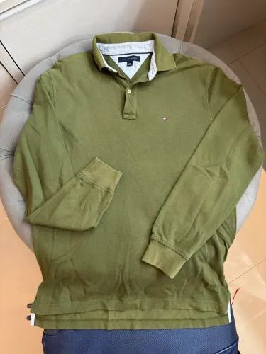 Camisa Polo manga longa Tommy Hilfiger - Masculina