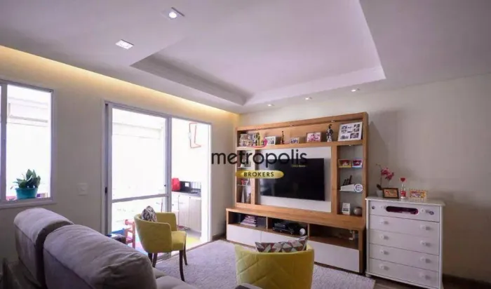 Apartamento com 2 dormitórios à venda, 81 m² por R$ 820.000,00 - Vila Brasílio Machado - S