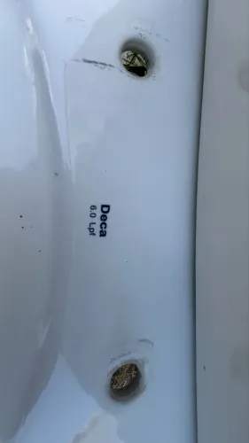 Vaso Sanitário Deluxe Deca quadrado