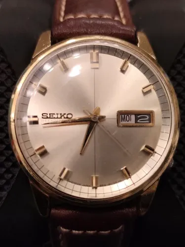 Seiko Sportsmatic 5 Weekdater Automático Anos 1960 Vintage 