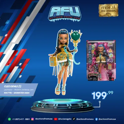 Mattel Monster High Draculaura - Cleo Denile