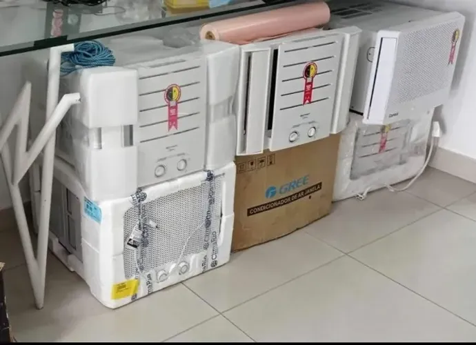 Ar Janela 7500 BTUs a 30.000 BTUs + Novo + Nota + Garantia+ Cartão 12x