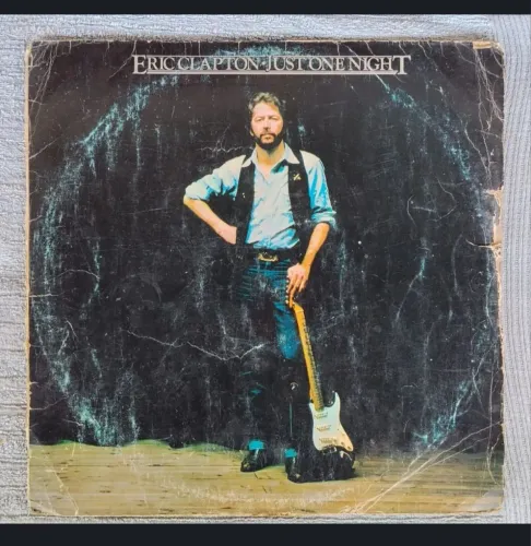 lp disco de vinil Eric clapton just one night toca disco radiola vitrola som antigo 3x1