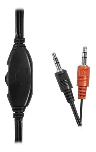 Headset Multilaser Ph002 Stereo Básico C/ Microfone C/ Fio Cor Preto