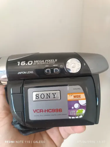 Câmera Filmadora Sony VCR HC996