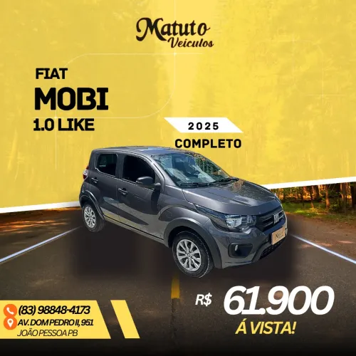Fiat Mobi Like 1.0 Fire Flex 5P. 2025