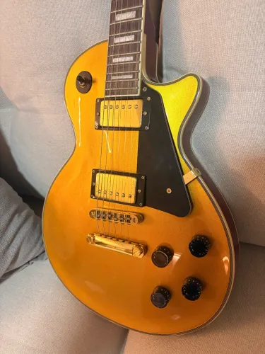 Guitarra Les Paul SX - EH3 Gold (rara)