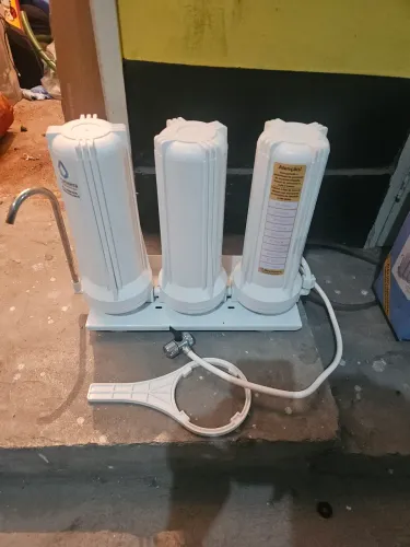 filtro desmineralizador de água - aquário marinho