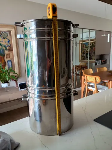 Panela Suqueira Extratora de Suco a Vapor em Aço Inox - pouco uso