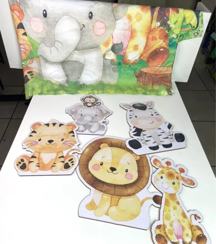 Decoração Safari aniversário 