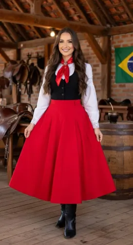 Saia de prenda m linda da sentinela 