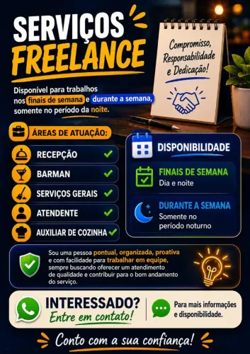 PRESTAÇÃO DE SERVIÇOS FREELANCER<br>